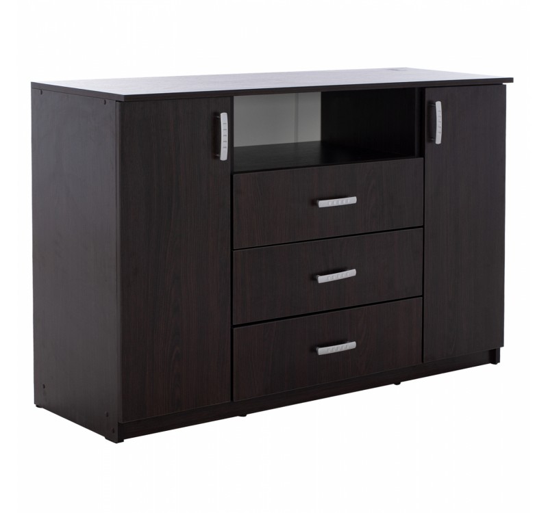 ΜΠΟΥΦΕΣ ΜΕ 2 ΝΤΟΥΛΑΠΙΑ Κ 3 ΣΥΡΤΑΡΙΑ ADLER WENGE HM2430.02 120X45X85Y εκ.