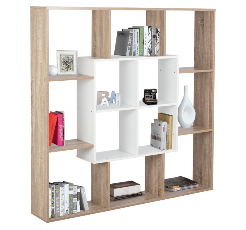 ΒΙΒΛΙΟΘΗΚΗ BRODY HM8771.01 136X22X136 ΛΕΥΚΟ