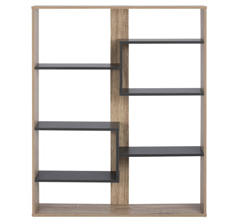 ΒΙΒΛΙΟΘΗΚΗ MARCELINE HM8772.02 100Χ21Χ124,5 ΓΚΡΙ