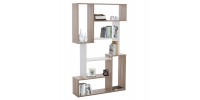 ΒΙΒΛΙΟΘΗΚΗ SHAY HM8768.01 85X22X140 ΛΕΥΚΟ