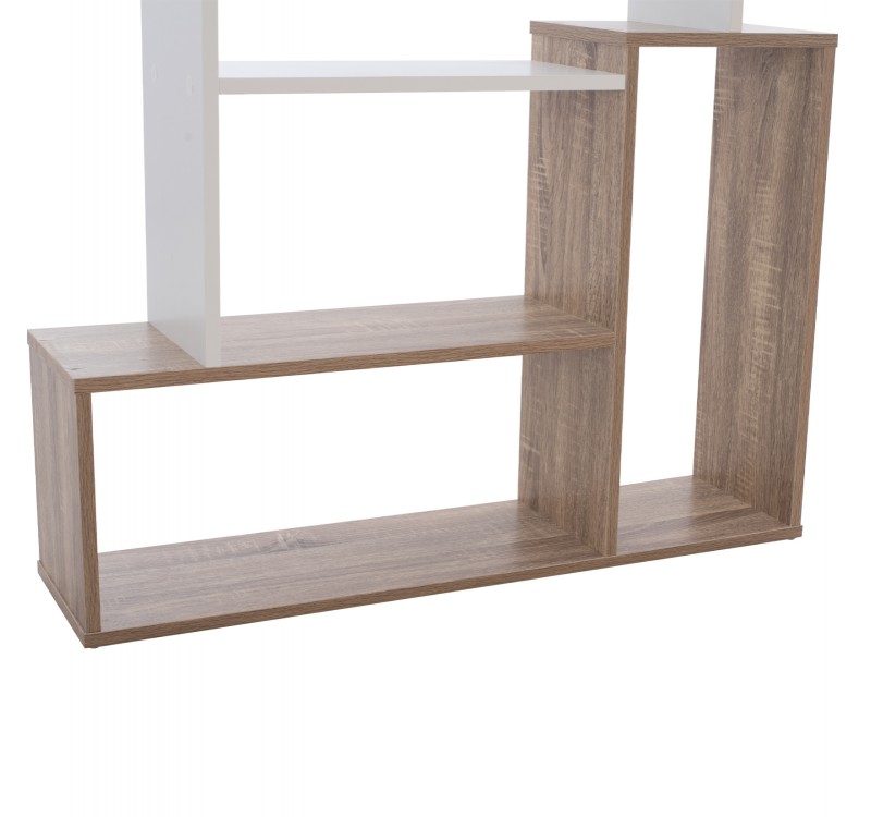 ΒΙΒΛΙΟΘΗΚΗ SHAY HM8768.01 85X22X140 ΛΕΥΚΟ