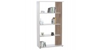ΒΙΒΛΙΟΘΗΚΗ HARVEY HM8770 80X23X141 ΛΕΥΚΟ