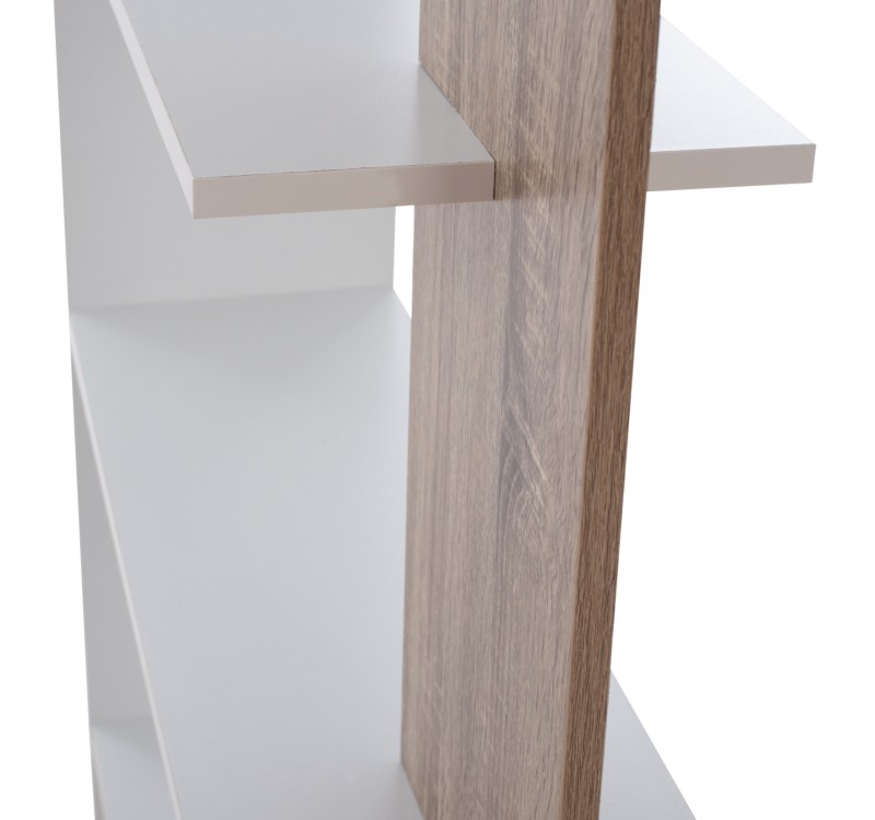 ΒΙΒΛΙΟΘΗΚΗ HARVEY HM8770 80X23X141 ΛΕΥΚΟ