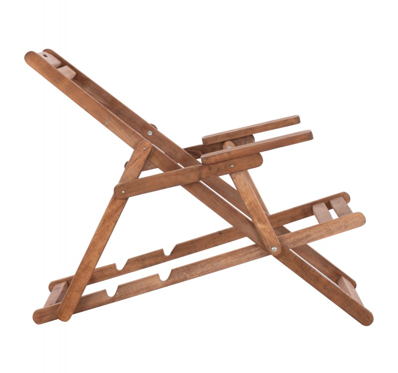 ΣΕΖΛΟΝΓΚ ΜΕ ΜΠΡΑΤΣΟ ΛΗΜΝΟΣ ΕΜΠ/ΣΜΟΣ ΚΑΡΥΔΙ HM5799.01 62,5x97x105 εκ.