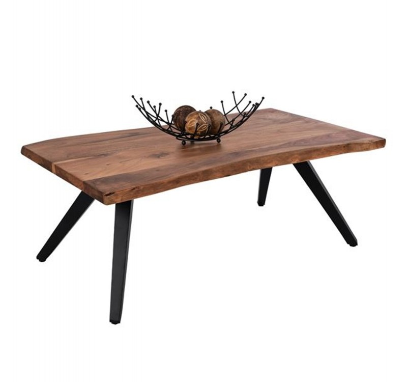 ΤΡΑΠΕΖΙ ΣΑΛΟΝΙΟΥ JOSINA ΜΑΣΙΦ ΞΥΛΟ ΑΚΑΚΙΑΣ 120x65x46Yεκ. HM8365.11