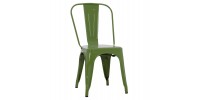 ΚΑΡΕΚΛΑ ΜΕΤΑΛΛΙΚΗ MELITA ΣΕ LIGHT OLIVE GREEN 43x50x82Y εκ. HM8641.13