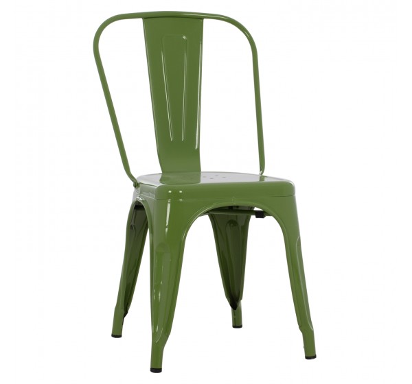 ΚΑΡΕΚΛΑ ΜΕΤΑΛΛΙΚΗ MELITA ΣΕ LIGHT OLIVE GREEN 43x50x82Y εκ. HM8641.13