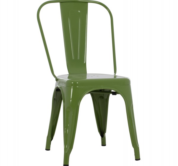 ΚΑΡΕΚΛΑ ΜΕΤΑΛΛΙΚΗ MELITA ΣΕ LIGHT OLIVE GREEN 43x50x82Y εκ. HM8641.13