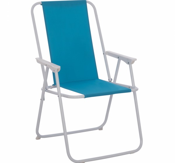 ΚΑΡΕΚΛΑ ΠΑΡΑΛΙΑΣ DEVAL ΠΤΥΣΣΟΜΕΝΗ ΣΙΕΛ ΜΕ ΨΗΛΗ ΠΛΑΤΗ HM5148 ΜΕΤΑΛΛΙΚΗ