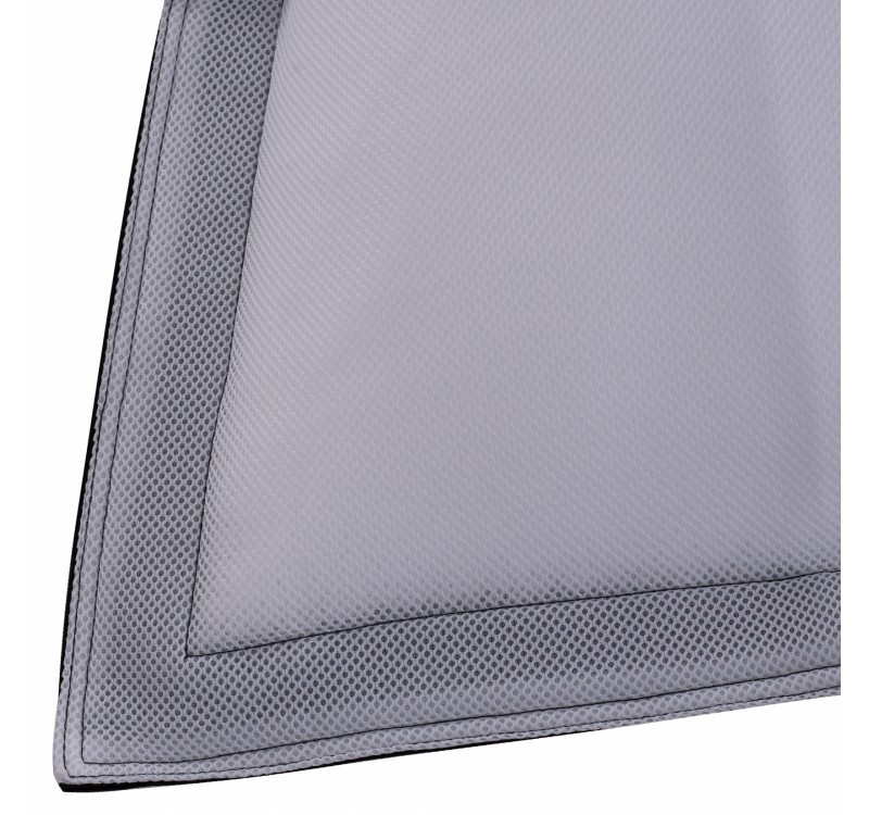 ΠΟΥΦ BLOOM ΜΑΞΙΛΑΡΑ ΘΑΛΑΣΣΗΣ HM5113.14 ΜΑΥΡΟ ΜΕ UV PROTECTION 125x145 εκ.