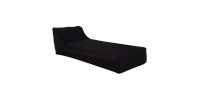 ΠΟΥΦ TANEA HM5807.04 ΜΑΥΡΟ ΜΕ UV PROTECTION 190x80x60Υ εκ.