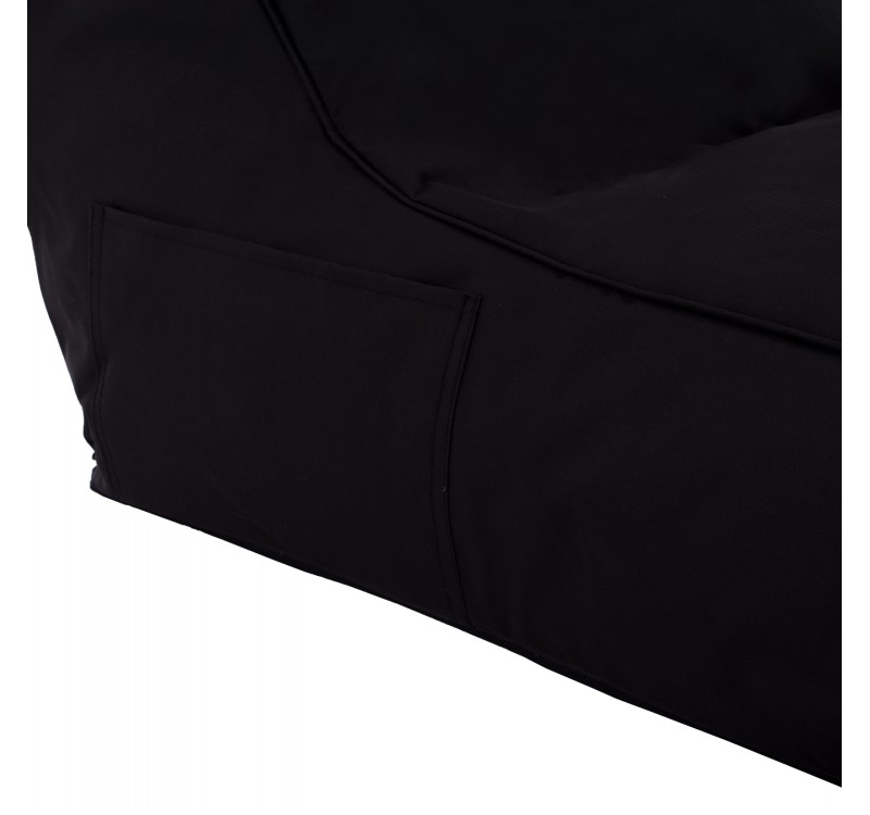 ΠΟΥΦ TANEA HM5807.04 ΜΑΥΡΟ ΜΕ UV PROTECTION 190x80x60Υ εκ.