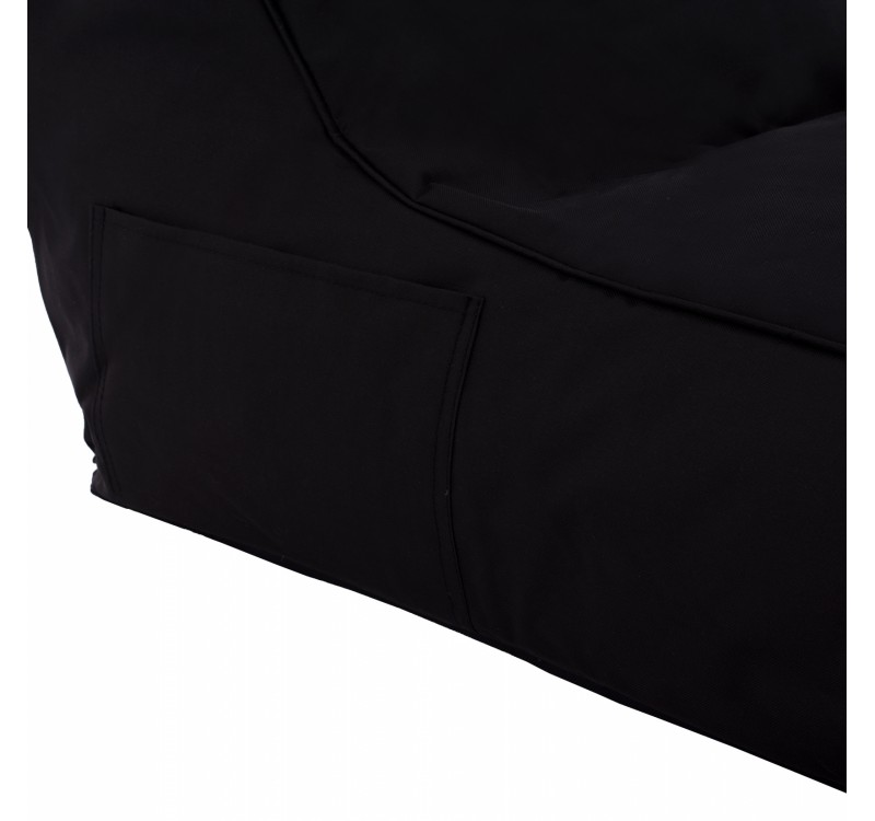 ΠΟΥΦ TANEA HM5807.04 ΜΑΥΡΟ ΜΕ UV PROTECTION 190x80x60Υ εκ.