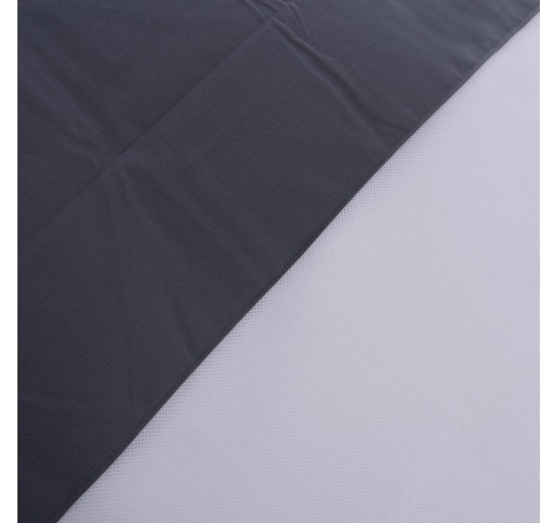 ΠΟΥΦ/ΜΑΞΙΛΑΡΑ ΘΑΛΑΣΣΗΣ ANSHU HM5808.02 ΓΚΡΙ ΜΕ UV PROTECTION 140x180 εκ.