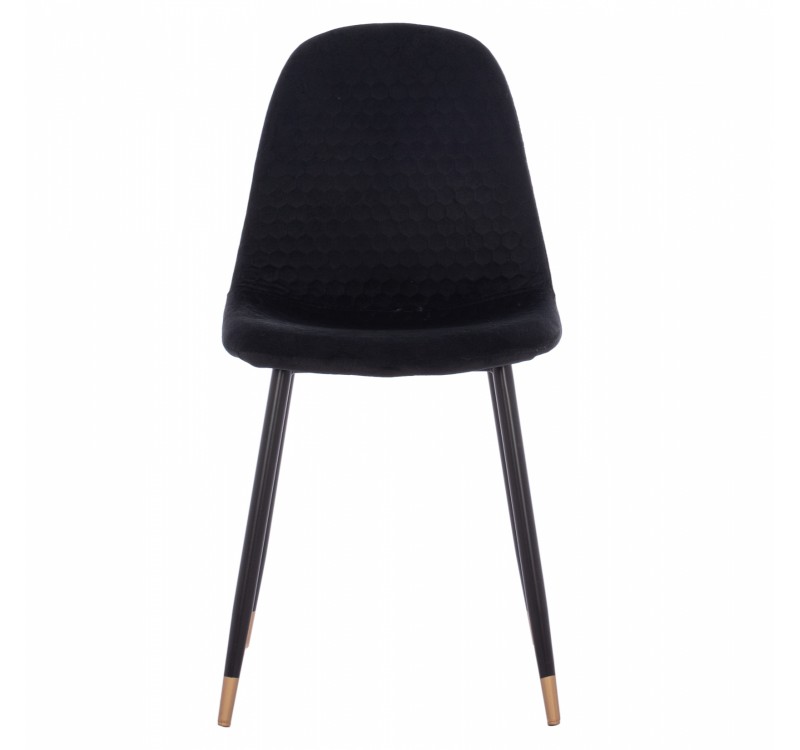 ΚΑΡΕΚΛΑ LUCILLE HM8552.04 ΑΠΟ ΒΕΛΟΥΔΟ ΜΑΥΡΟ ΜΕ ΜΕΤΑΛΛΙΚΟ ΣΚΕΛΕΤΟ 45X56X81Υ εκ.