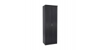 ΠΑΠΟΥΤΣΟΘΗΚΗ ΞΥΛΙΝΗ DAYANNA ΜΕ 6 ΡΑΦΙΑ 60X43X180.5εκ. ZEBRANO HM2379.01
