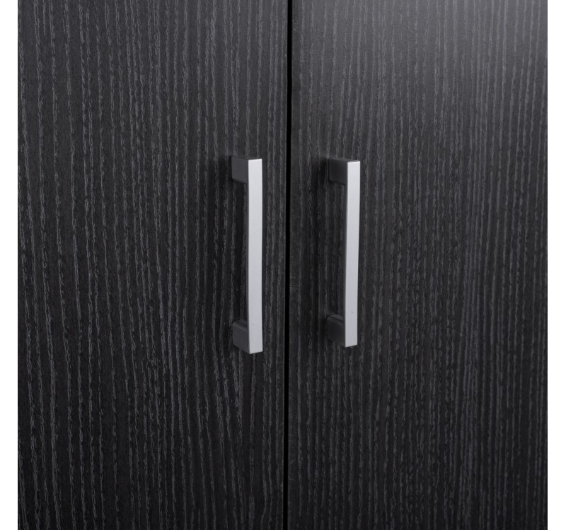 ΠΑΠΟΥΤΣΟΘΗΚΗ ΞΥΛΙΝΗ DAYANNA ΜΕ 6 ΡΑΦΙΑ 60X43X180.5εκ. ZEBRANO HM2379.01