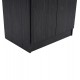 ΠΑΠΟΥΤΣΟΘΗΚΗ ΞΥΛΙΝΗ DAYANNA ΜΕ 6 ΡΑΦΙΑ 60X43X180.5εκ. ZEBRANO HM2379.01