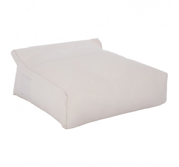 ΠΟΥΦ YAMIN 2ΑΤΟΜΩΝ ΜΕ TEXTILENE 600gr/m2 2X1 ΛΕΥΚΟ HM5773.11 140x140x40-60Υεκ.
