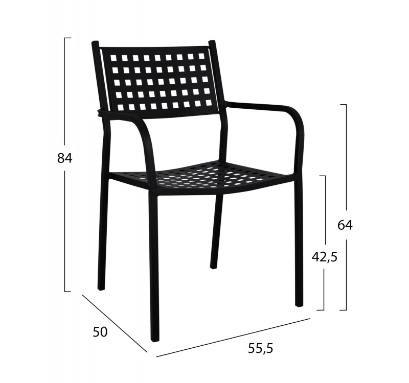 ΣΕΤ ΤΡΑΠΕΖΑΡΙΑΣ 5 TMX ΕΞΩΤΕΡΙΚΟΥ ΧΩΡΟΥ ΜΕ ΜΑΡΜΑΡΙΝΟ ΤΡΑΠΕΖΙ HM11717