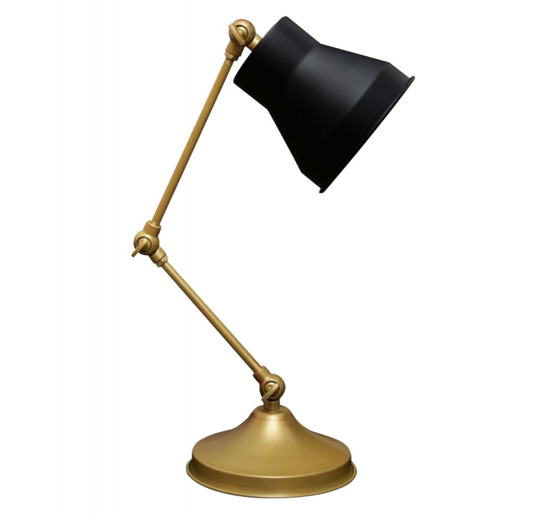 ΦΩΤΙΣΤΙΚΟ ΕΠΙΤΡΑΠΕΖΙΟ ΜΕΤΑΛΛΙΚΟ ΧΡΥΣΟ ΜΑΥΡΟ HM7590.01