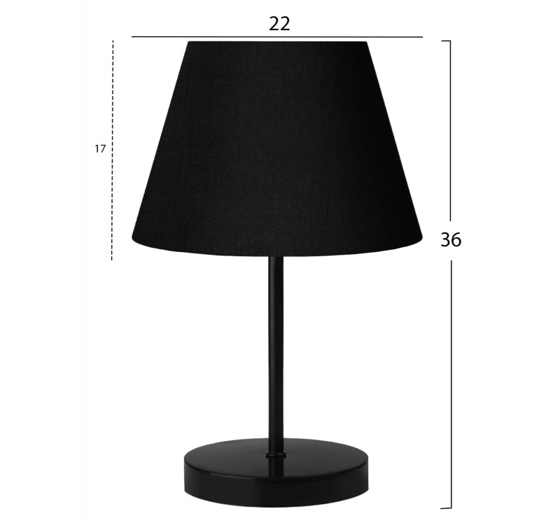 ΦΩΤΙΣΤΙΚΟ ΕΠΙΤΡΑΠΕΖΙΟ HM7602.02 ΜΑΥΡΟ