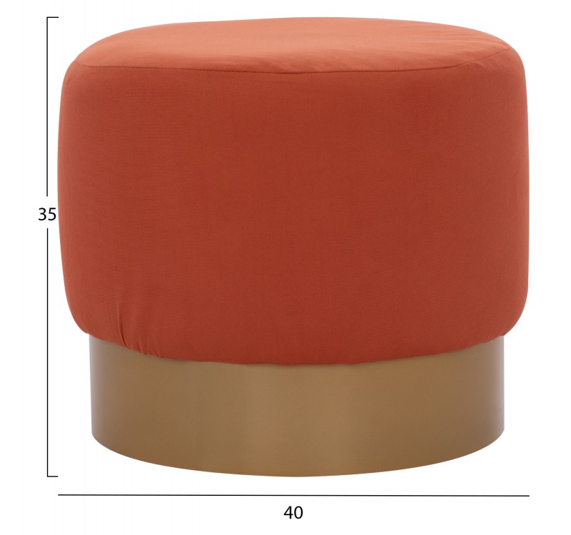 ΣΚΑΜΠΟ VINDE HM9260.02 ΚΟΡΑΛΙ ΜΕ ΧΡΥΣΗ ΒΑΣΗ Φ40x35 εκ.