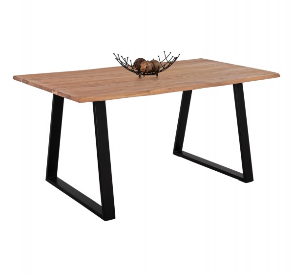 ΤΡΑΠΕΖΙ ΤΡΑΠΕΖΑΡΙΑΣ SOFIA SLIM HM8500.11 ΜΑΣΙΦ ΞΥΛΟ ΑΚΑΚΙΑΣ 160x90x76Υ εκ.