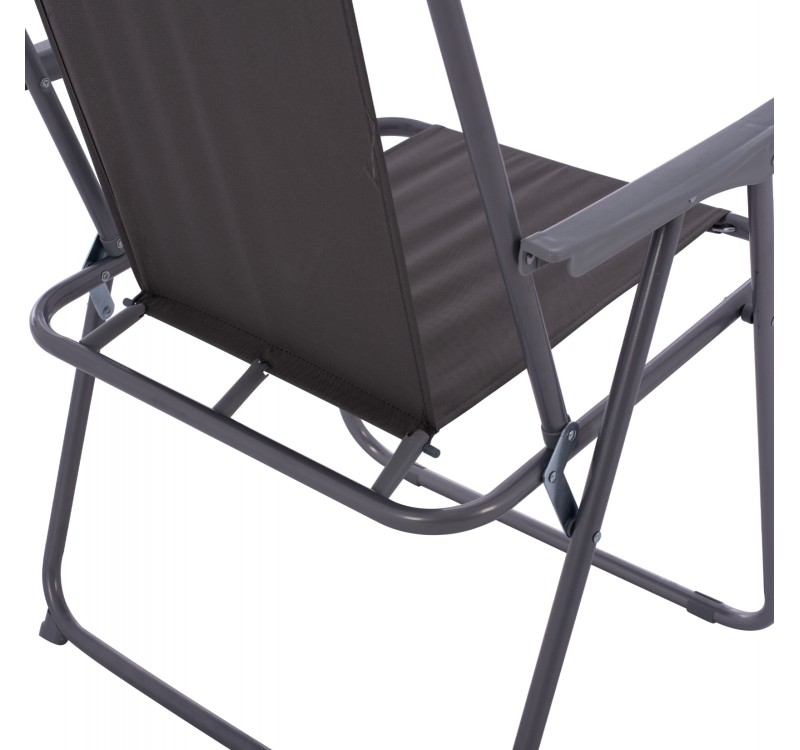 ΚΑΡΕΚΛΑ ΠΑΡΑΛΙΑΣ DEVAL ΜΕ ΨΗΛΗ ΠΛΑΤΗ ΠΤΥΣΣΟΜΕΝΗ ΓΚΡΙ HM5148.01 ΜΕΤΑΛΛΙΚΗ