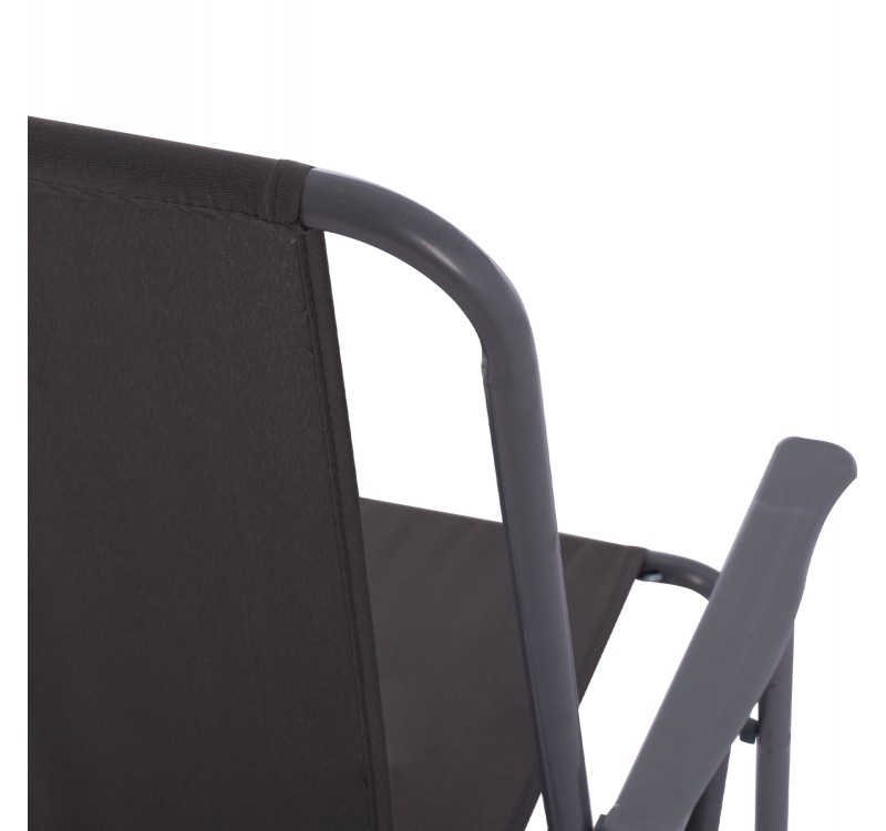 ΚΑΡΕΚΛΑ ΠΑΡΑΛΙΑΣ DEVAL ΜΕ ΨΗΛΗ ΠΛΑΤΗ ΠΤΥΣΣΟΜΕΝΗ ΓΚΡΙ HM5148.01 ΜΕΤΑΛΛΙΚΗ