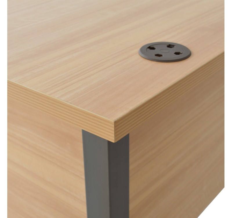 ΓΡΑΦΕΙΟ ΕΠΑΓΓΕΛΜΑΤΙΚΟ VALDEN HM2043.01R ΟΞΙΑ ΜΕ ΔΕΞΙΑ ΓΩΝΙΑ 160X120X75