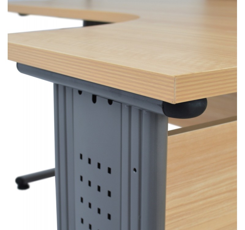 ΓΡΑΦΕΙΟ ΕΠΑΓΓΕΛΜΑΤΙΚΟ VALDEN HM2043.01R ΟΞΙΑ ΜΕ ΔΕΞΙΑ ΓΩΝΙΑ 160X120X75