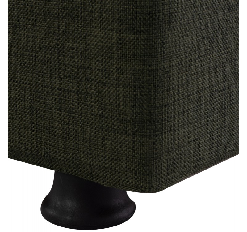 ΚΑΝΑΠΕΣ ΚΡΕΒΑΤΙ ANDRI ΤΡΙΘΕΣΙΟΣ DARK OLIVE HM3239.05 180x72x77 εκ.