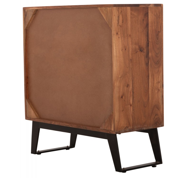 ΣΥΡΤΑΡΙΕΡΑ FANSI 3ΣΥΡΤΑΡΙΑ ΑΠΟ ΜΑΣΙΦ ΞΥΛΟ ΑΚΑΚΙΑΣ 80x35x86Υεκ. HM8474.11