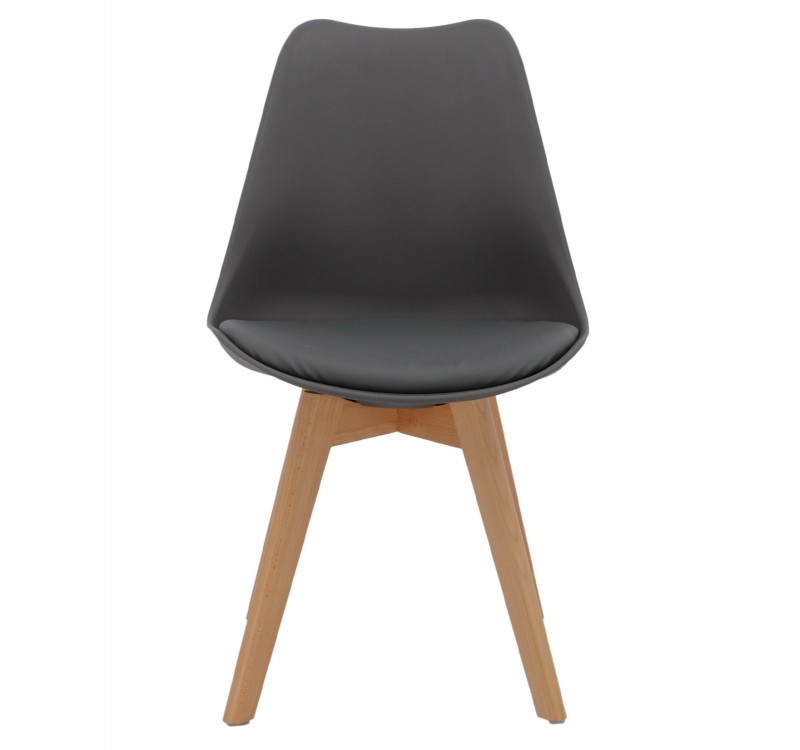 ΚΑΡΕΚΛΑ VEGAS HM0033.03 ΠΟΔΙΑ ΟΞΙΑΣ-ΚΑΘΙΣΜΑ P.P. ΣΚΟΥΡΟ ΓΚΡΙ 45x56x80Υεκ.