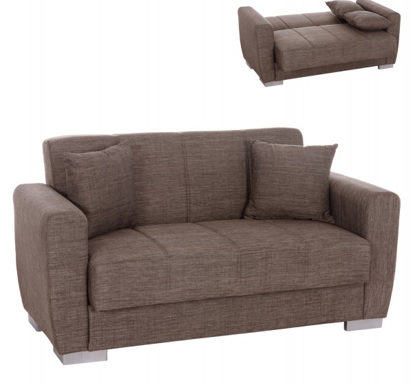 ΚΑΝΑΠΕΣ ΚΡΕΒΑΤΙ POLYA ΔΙΘΕΣΙΟΣ ΚΑΦΕ HM3241.02 153x87x77 εκ.