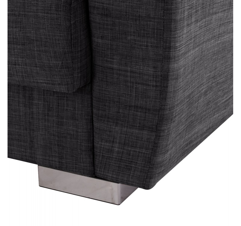 ΚΑΝΑΠΕΣ ΚΡΕΒΑΤΙ POLYA ΤΡΙΘΕΣΙΟΣ HM3240.03 ΓΚΡΙ 215x85x76Υ εκ.