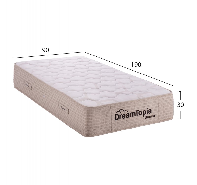 ΣΤΡΩΜΑ DREAMTOPIA, σειρά URANIA HM659.90 POCKET SPRING 90X190x30Yεκ.