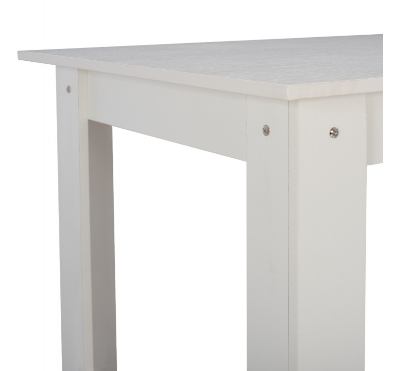 ΤΡΑΠΕΖΙ ΚΟΥΖΙΝΑΣ KELVIN 140x80x77Υεκ. ΛΕΥΚΟ HM2429.03