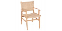 ΠΟΛΥΘΡΟΝΑ ΕΣΩΤ. ΧΩΡΟΥ HM9331.01 IGNACIO RUBBERWOOD-ΣΧΟΙΝΙ 61x56x83Υεκ.