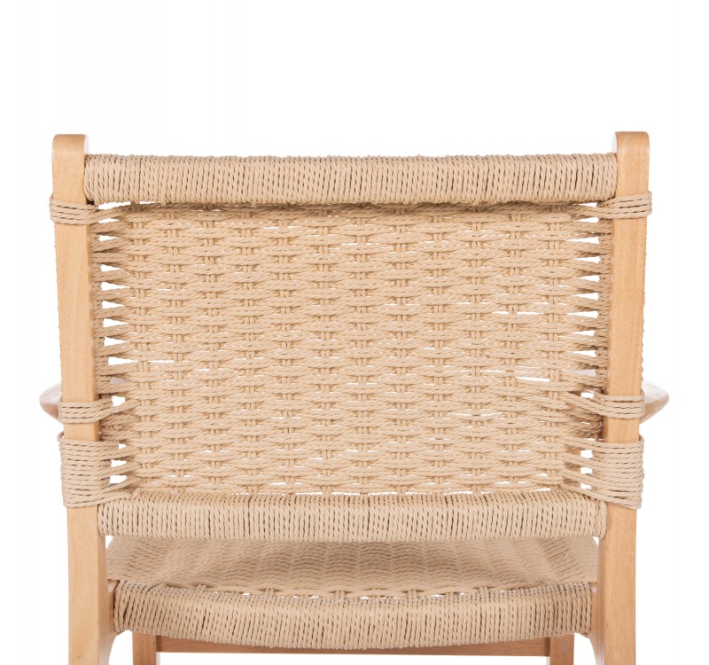 ΠΟΛΥΘΡΟΝΑ ΕΣΩΤ. ΧΩΡΟΥ HM9331.01 IGNACIO RUBBERWOOD-ΣΧΟΙΝΙ 61x56x83Υεκ.