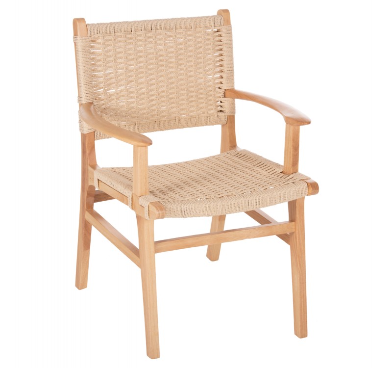 ΠΟΛΥΘΡΟΝΑ ΕΣΩΤ. ΧΩΡΟΥ HM9331.01 IGNACIO RUBBERWOOD-ΣΧΟΙΝΙ 61x56x83Υεκ.
