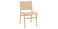 ΚΑΡΕΚΛΑ IGNACIO RUBBERWOOD ΣΧΟΙΝΙ ΦΥΣΙΚΟ HM9330.01 50X60X87Υεκ.