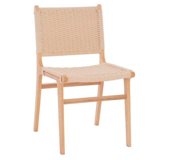 ΚΑΡΕΚΛΑ IGNACIO RUBBERWOOD ΣΧΟΙΝΙ ΦΥΣΙΚΟ HM9330.01 50X60X87Υεκ.