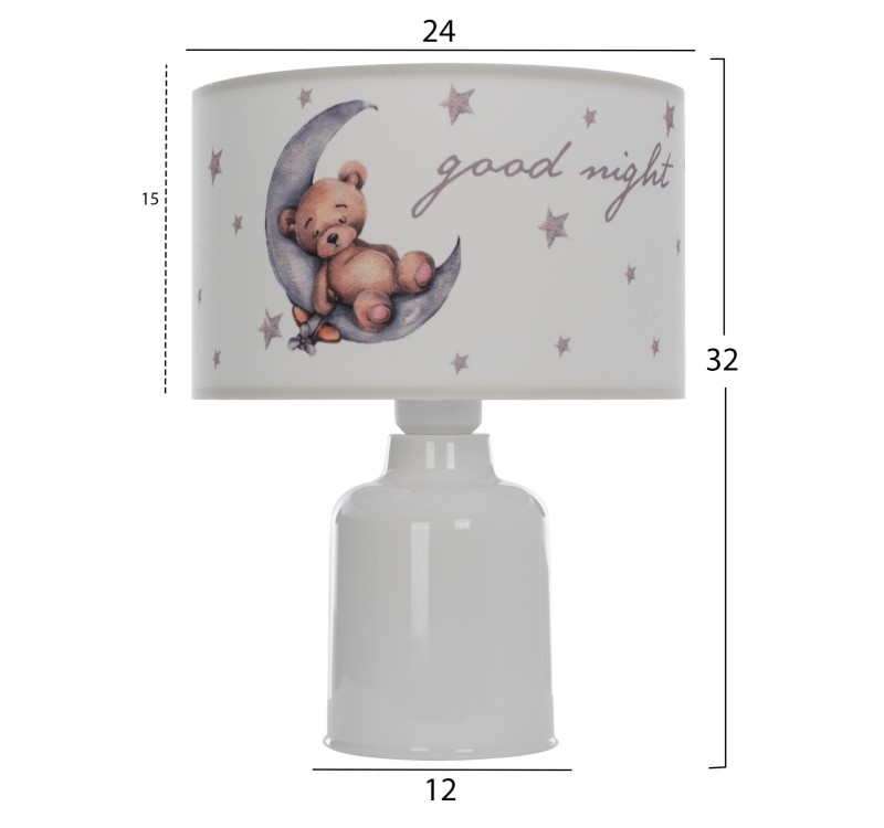 ΠΑΙΔΙΚΟ ΦΩΤΙΣΤΙΚΟ ΕΠΙΤΡΑΠΕΖΙΟ BALOO HM7577.07 Φ24x32 εκ.