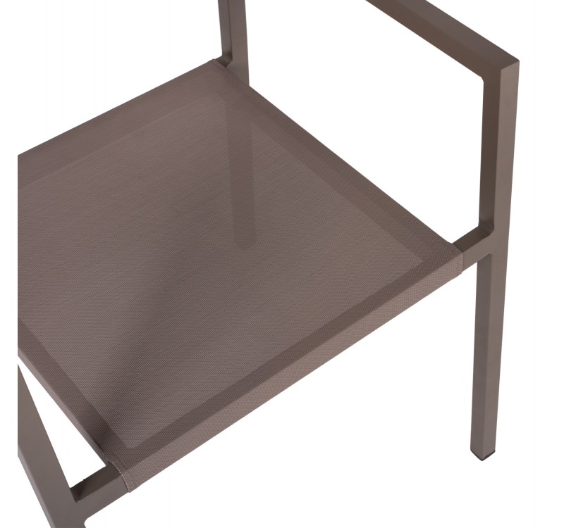 ΠΟΛΥΘΡΟΝΑ ΑΛΟΥΜΙΝΙΟΥ ΕΠΑΓΓΕΛΜΑΤΙΚΗ ΣΑΜΠΑΝΙΖΕ MIREN ME RATTAN ΠΛΑΤΗ HM5893.03 55,5x58,5x83 εκ.