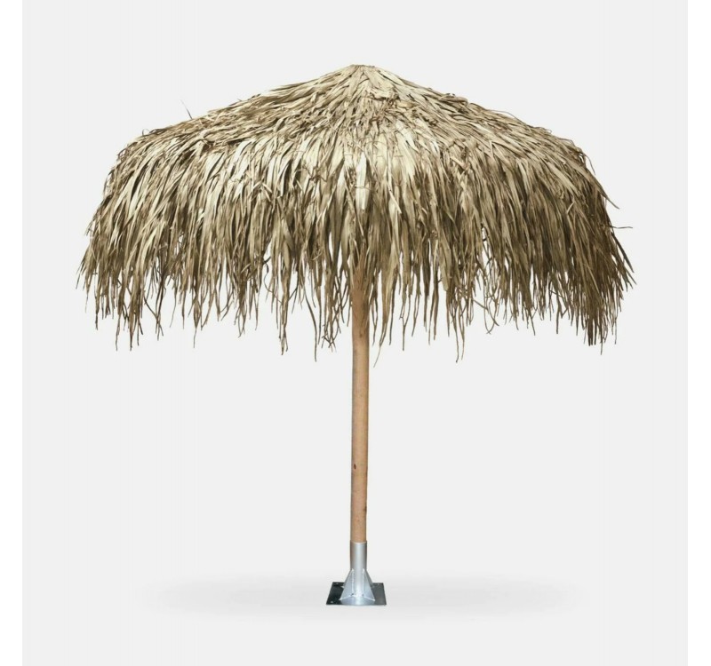 ΟΜΠΡΕΛΑ ΨΑΘΙΝΗ ΤΡΟΠΙΚΗ ΜΕ ΑΝΤΗΡΙΔΕΣ Φ240x270Υ εκ.HM5897