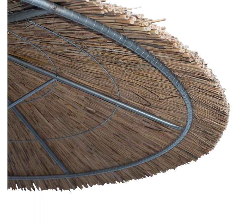 ΟΜΠΡΕΛΑ ΨΑΘΙΝΗ Φ215εκ.ΜΕ 4 ΔΕΣΙΜΑΤΑ ΚΑΙ 3 ΑΝΤHΡΙΔΕΣ HM5896