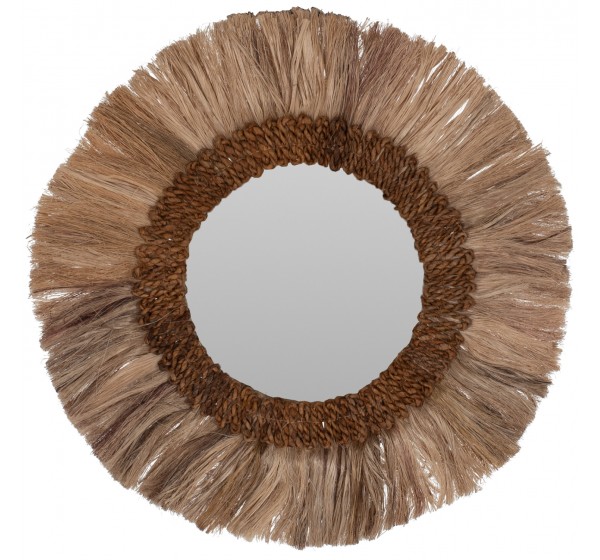 ΚΑΘΡΕΠΤΗΣ ΤΟΙΧΟΥ ΣΤΡΟΓΓΥΛΟΣ ΠΛΑΙΣΙΟ ΙΝΕΣ ΑΜΠΑΚΑ ΣΕ ΧΡΩΜΑ ΦΥΣΙΚΟ 60x4x60Yεκ.HM7731