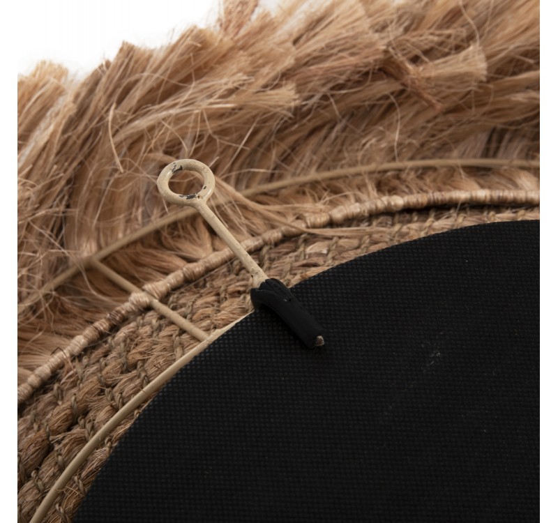 ΚΑΘΡΕΠΤΗΣ ΤΟΙΧΟΥ ΣΤΡΟΓΓΥΛΟΣ ΜΕ ΠΛΑΙΣΙΟ ΑΠΟ ΙΝΕΣ ΑΜΠΑΚΑ ΣΕ ΦΥΣΙΚΟ 85x17x85Yεκ.HM7742